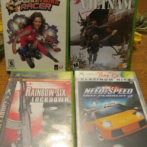 B106- Xbox 4 in case games-all work great